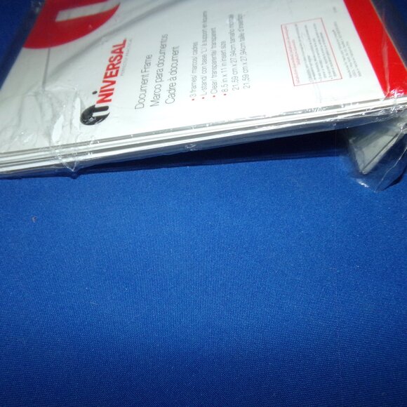 New - Acrylic Clear Universal Desk Table Top "L" Document Frames 3-Pack - Picture 3 of 3